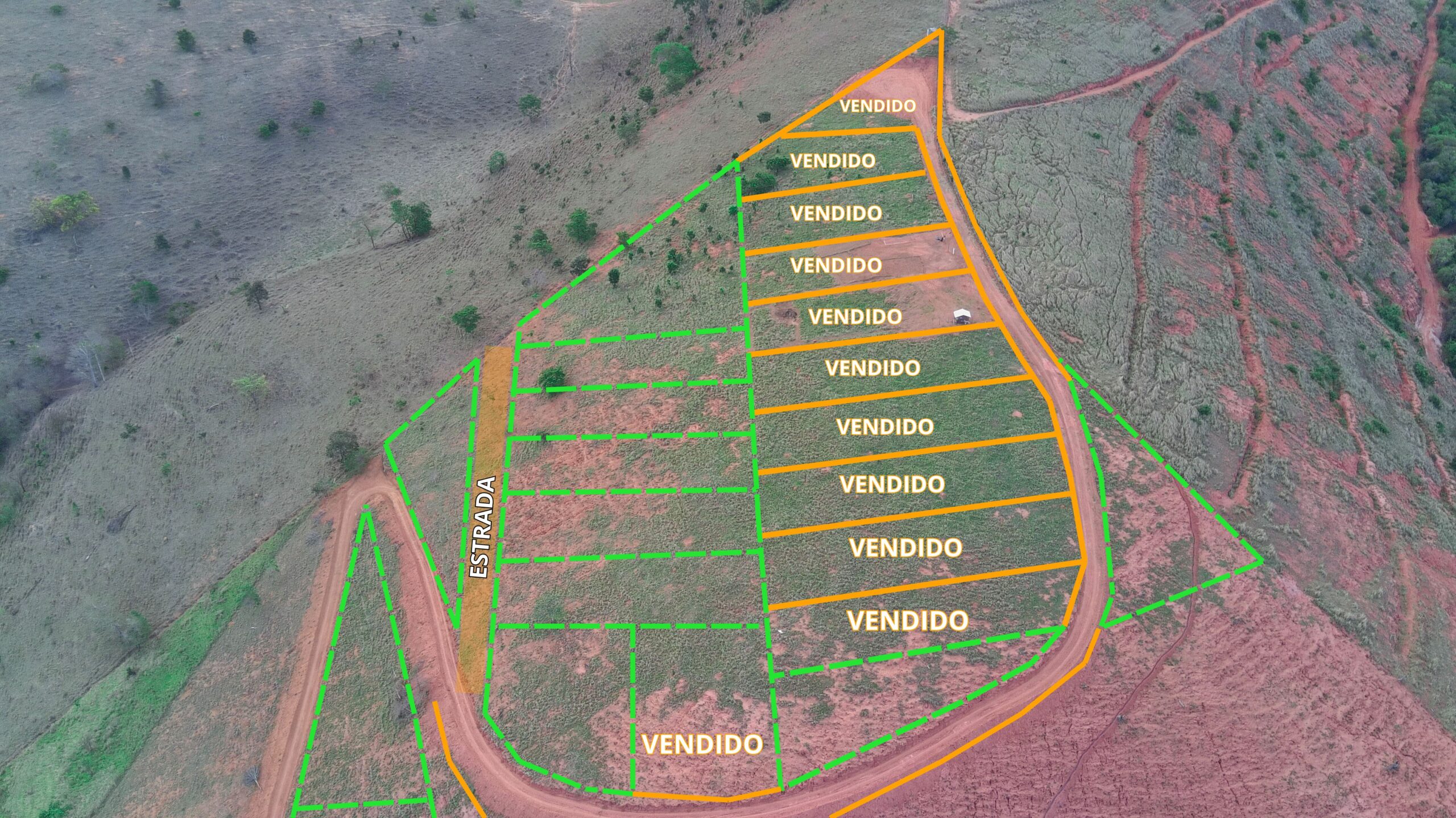 Loteamento, wasley santos, lotes a venda em Itabirinha