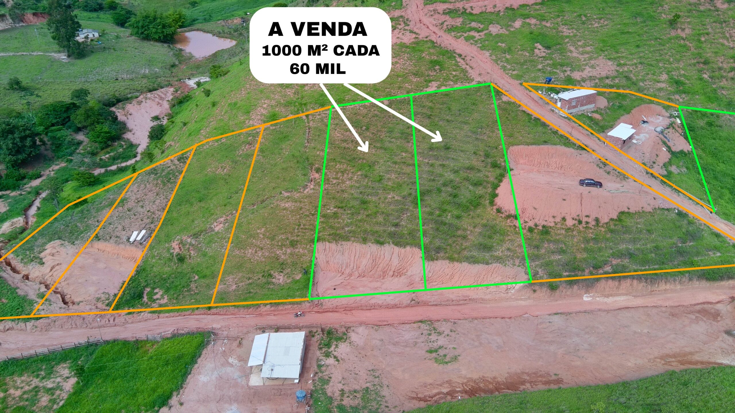 Terrenos a venda no site do wasley santos, melhor corretor de Minas gerais